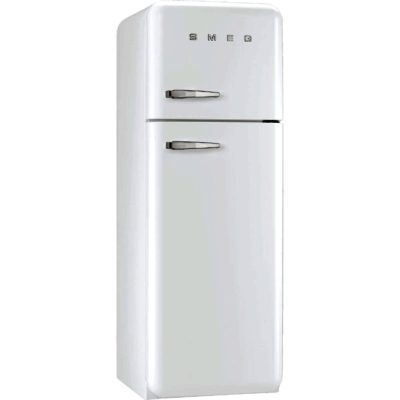 Smeg FAB30RFW 60cm 'Retro Style' Fridge Freezer in White with Right Hand Hinge Smeg FAB30RFW 60cm 'Retro Style' Fridge Freezer in White with Right Hand Hinge